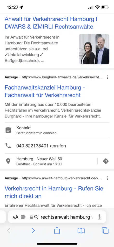 Google Ads Anzeigenerweiterung - so erhöhst du deine Klickraten 4 Leadformular, Anruferweiterung & Standorterweiterung