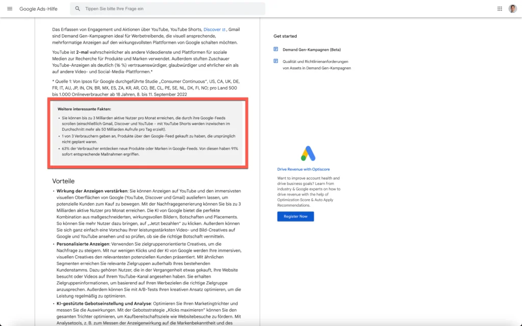 Demand Gen interessante Fakten