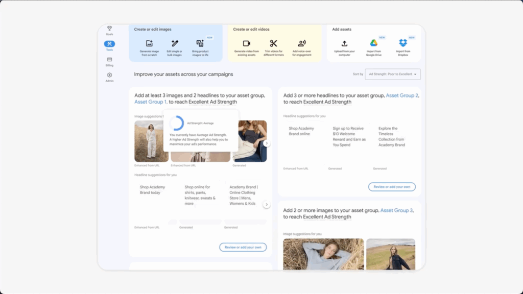 Asset Studio Google Ads